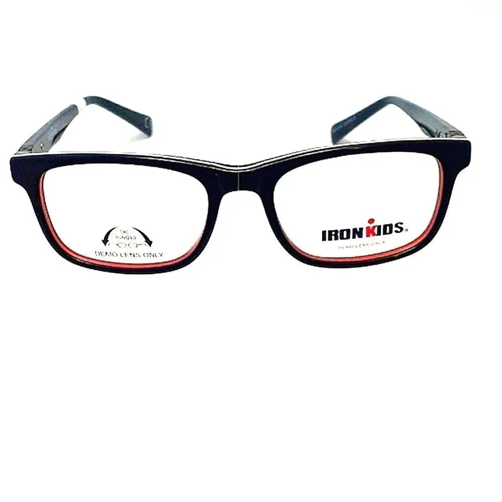 NEW Rx'able Kids Eyeglass Frame IRON KIDS glasses blue red